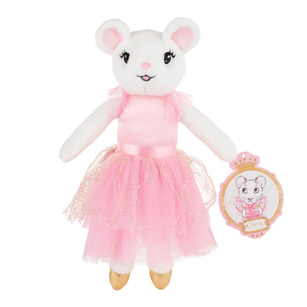 Claris The Chicest Mouse in Paris Claris Plush (Parfait Pink) - Mini, 9319057021045