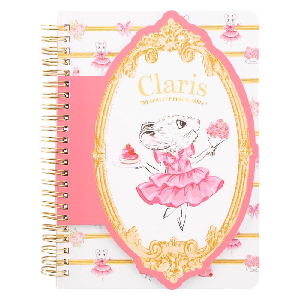 Claris The Chicest Mouse in Paris Claris Layered Notebook - A5, 9319057021281