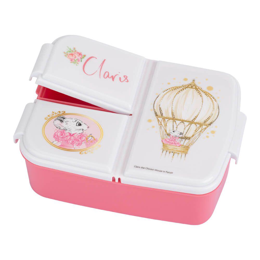 Claris The Chicest Mouse In Paris Compartment Lunch Box, 9319057021601