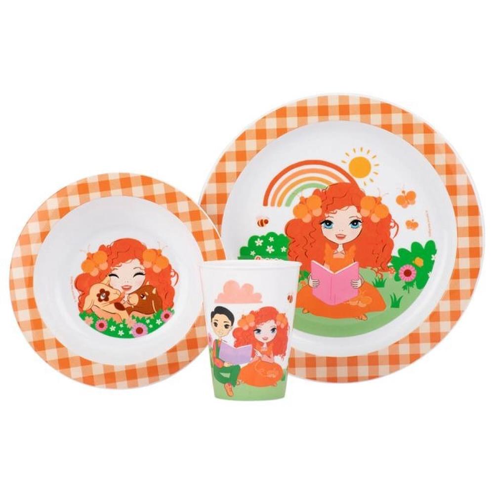 Mealtime Dinner Set, 3 Piece, 9319057042002