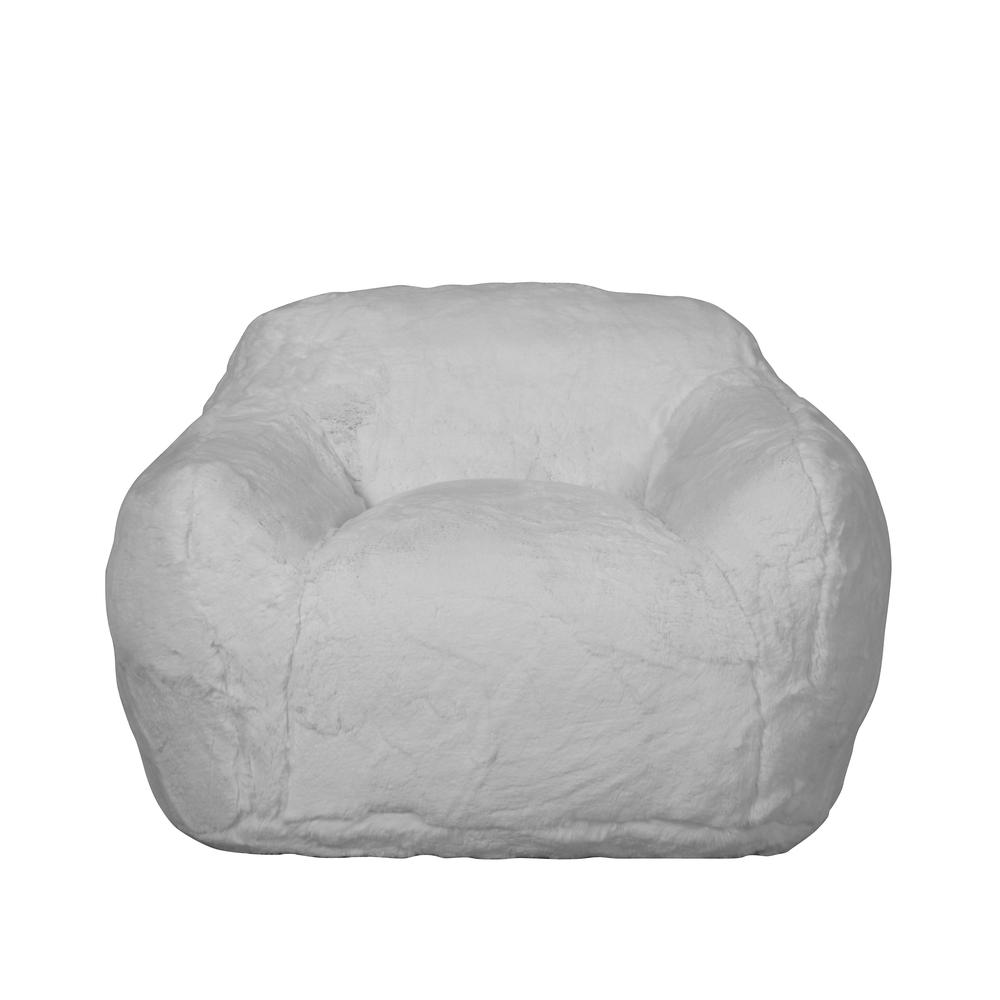 Cozy Chair, Faux Fur (Grey), 9319288060301