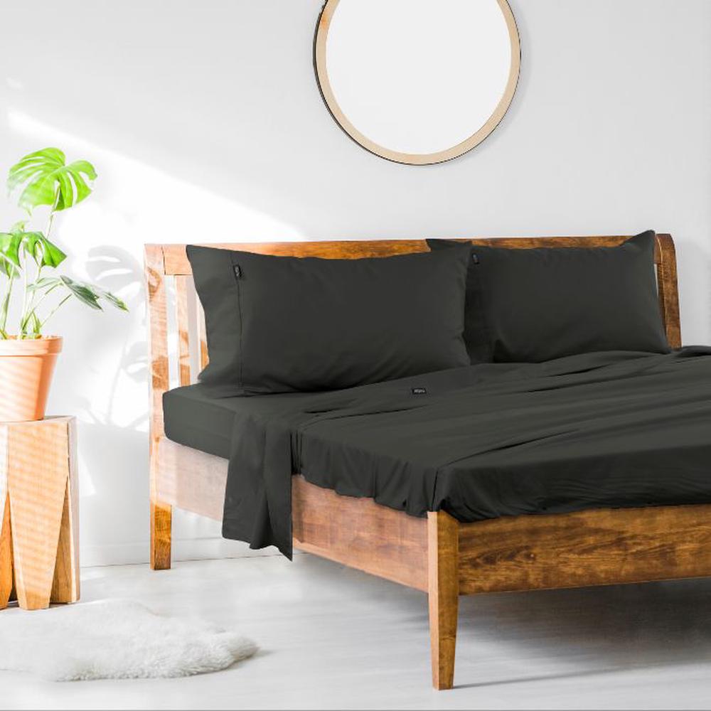 Ardor 1000TC Cotton Rich Sheet Set (Charcoal) - King, 9319288516952