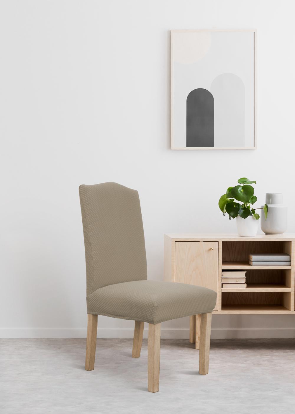 Sure Fit Boston Dining Chair Cover (Linen) Buy online at The Nile