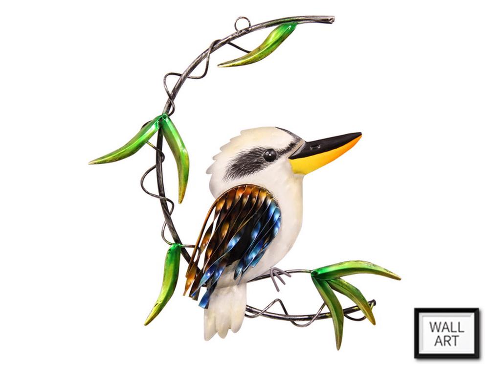 Rolling Hills Homewares Metal Kookaburra Wall Art 28cm Buy online at The Nile