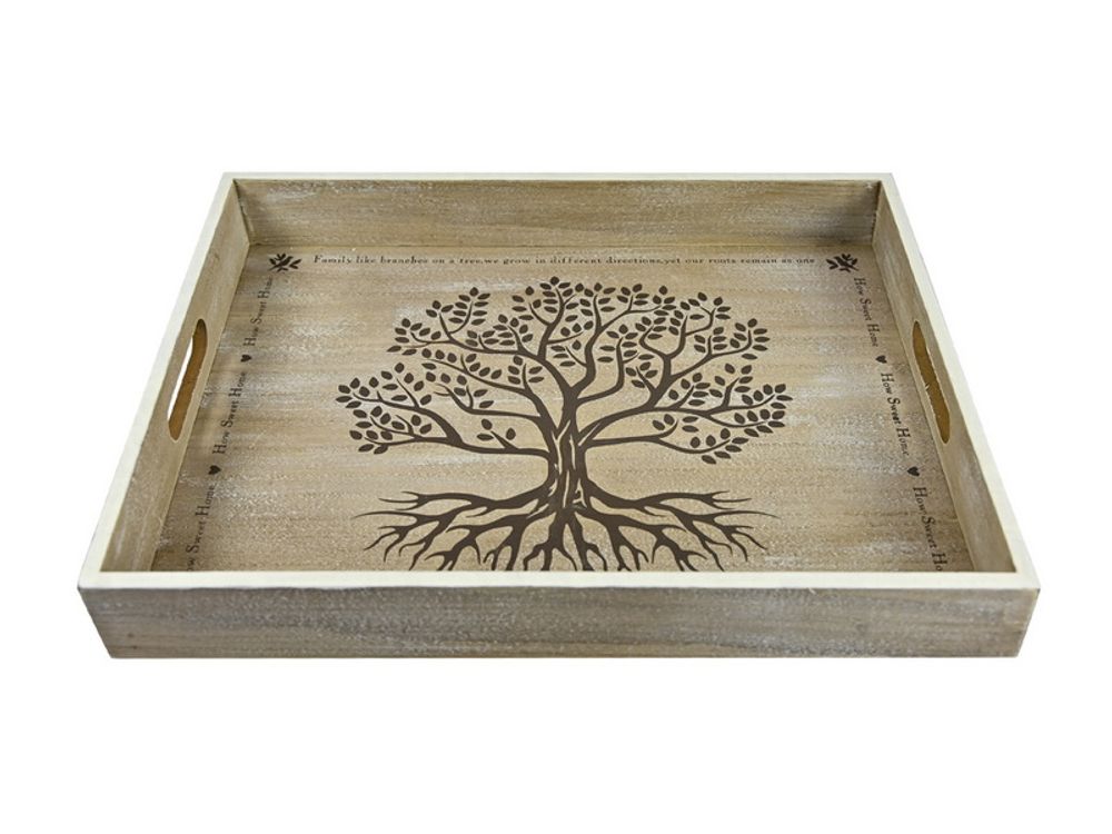 Rolling Hills Homewares Tree Of Life Tray 40x30cm Buy online at The