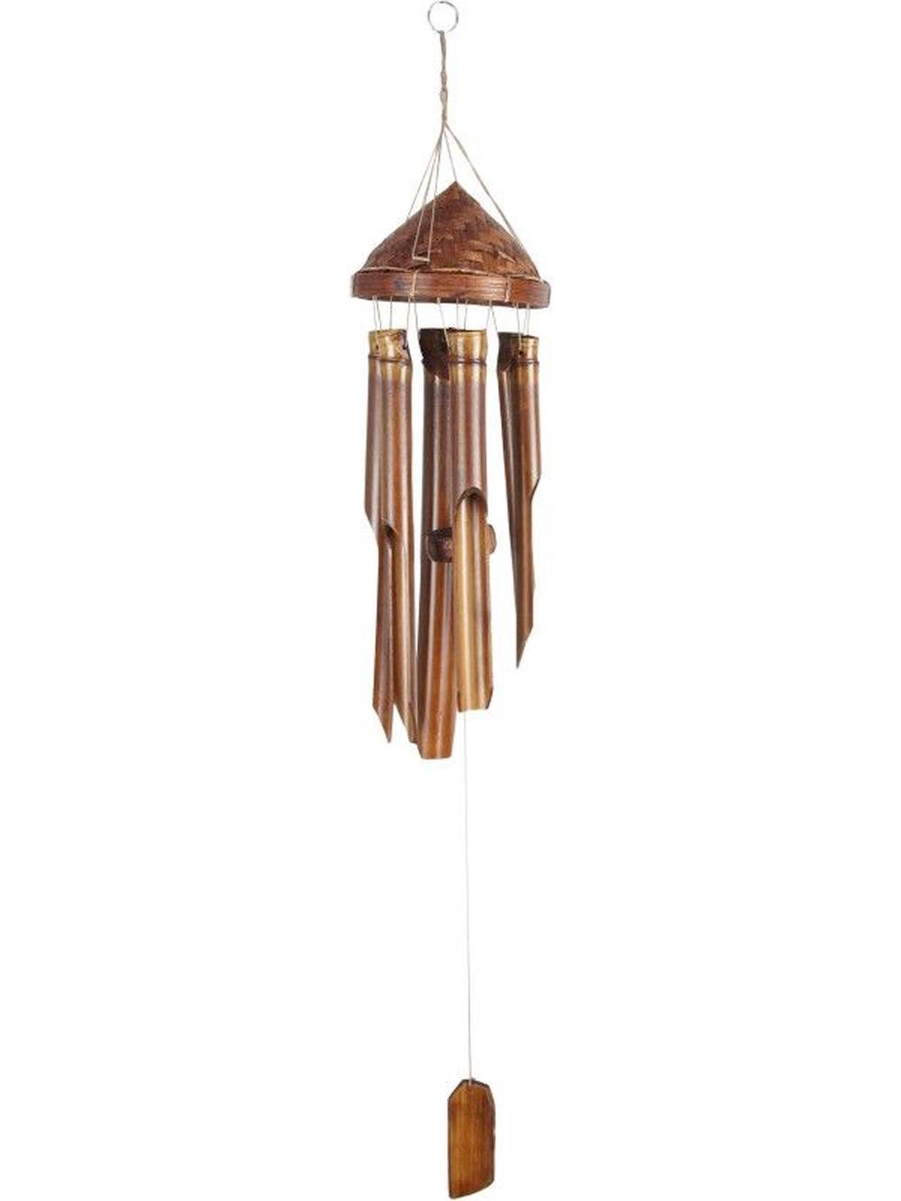 Malmar Enterprises 6-Tube Thatched Hut Bamboo Wind Chime | Buy online ...