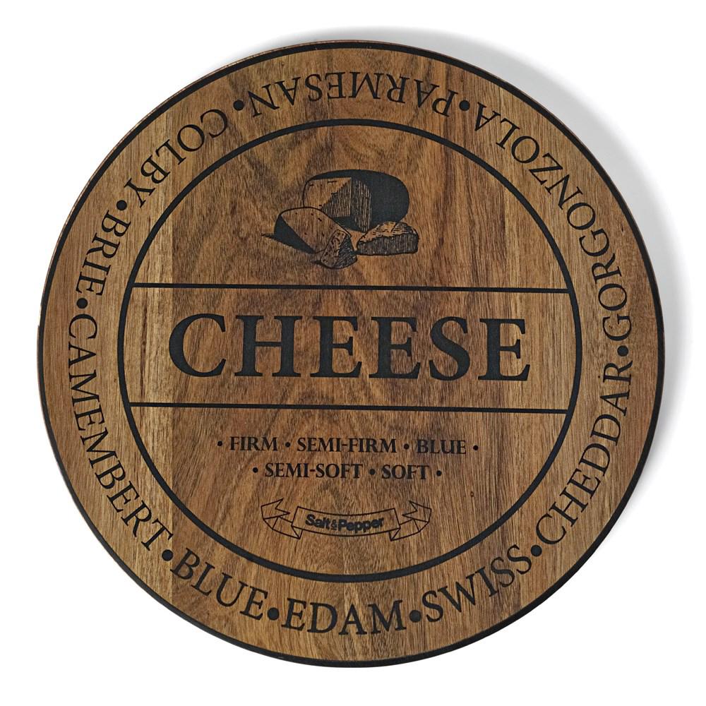 Salt&Pepper Fromage Round Cheese Board 40cm Buy online at Well Cooked