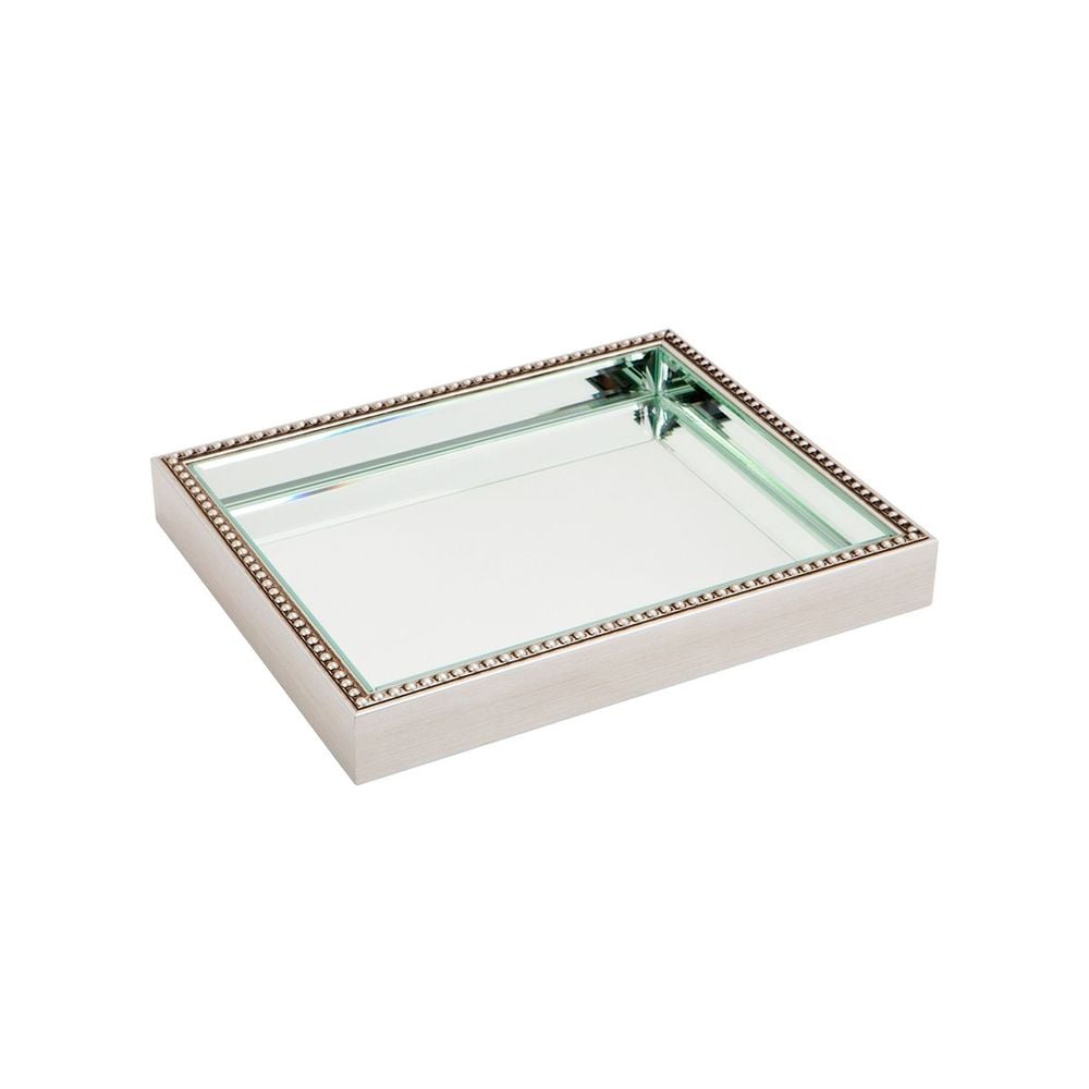 Cafe Lighting & Living Zeta Mirror Tray (Antique Silver) - Small by Cafe Lighting & Living - ISBN: 9320294078877