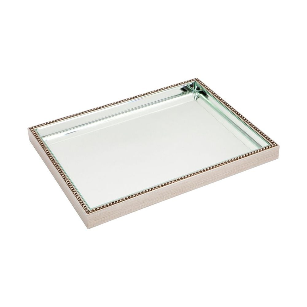 Cafe Lighting & Living Zeta Mirror Tray (Antique Silver) - Large by Cafe Lighting & Living - ISBN: 9320294078884