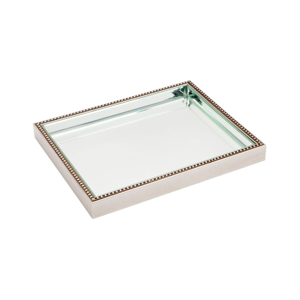 Cafe Lighting & Living Zeta Mirror Tray (Antique Silver) - Medium by Cafe Lighting & Living - ISBN: 9320294078891