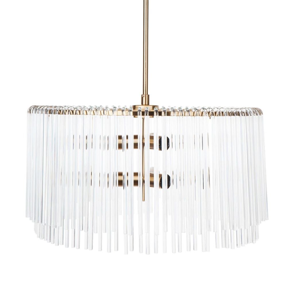 Cafe Lighting & Living Zara Round Pendant (Brass) - 66cm x 35cm by Cafe Lighting & Living - ISBN: 9320294106563