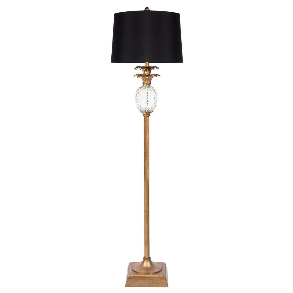 Gold tone online floor lamps