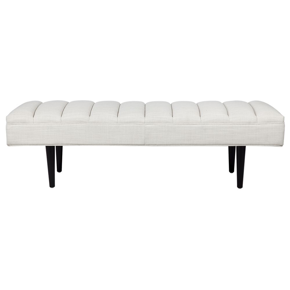 Cafe Lighting & Living Central Park Panelled Bench Ottoman (Natural) - 160cm x 45cm x 50cm by Cafe Lighting & Living - ISBN: 9320294115879
