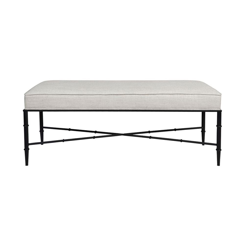Cafe Lighting & Living Hacienda Bench Ottoman (Natural) - 120cm x 45cm x 48cm by Cafe Lighting & Living - ISBN: 9320294116289