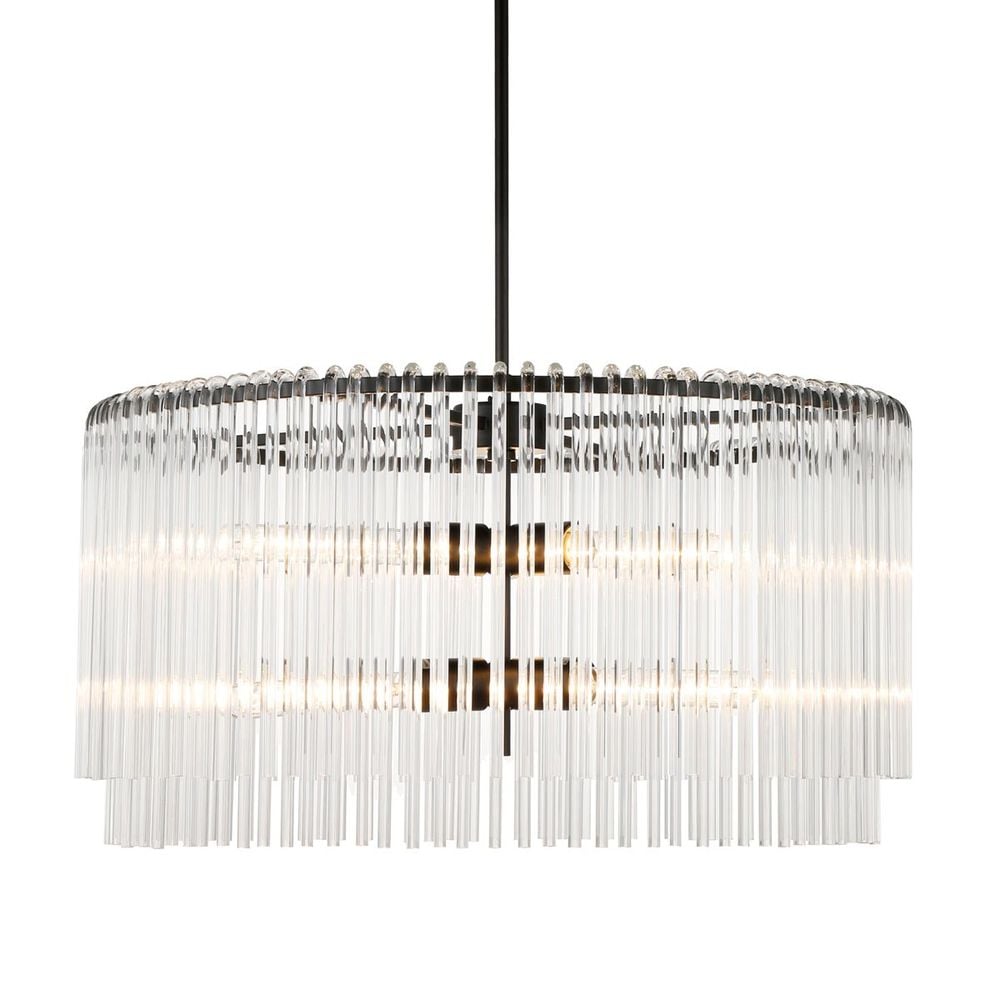 Cafe Lighting & Living Zara Round Pendant (Black) - 66cm x 35cm by Cafe Lighting & Living - ISBN: 9320294117064