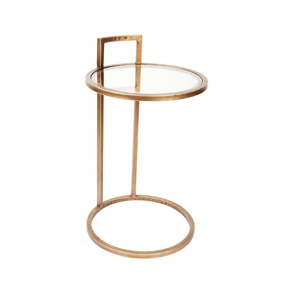 Cafe Lighting & Living Maxie Side Table (Antique Gold) - 40cm x 67cm by Cafe Lighting & Living - ISBN: 9320294117439