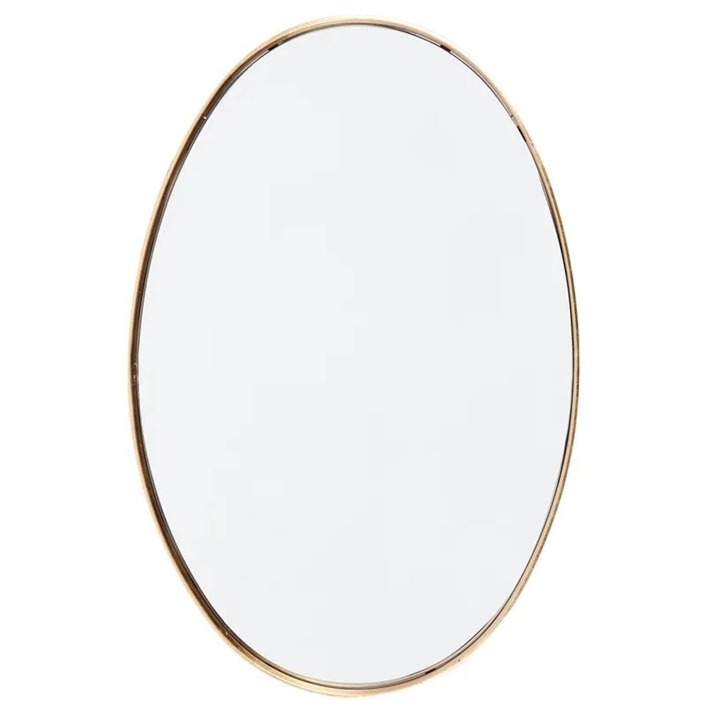 Cafe Lighting & Living Lucille Oval Wall Mirror (Gold Leaf) by Cafe Lighting & Living - ISBN: 9320294125328