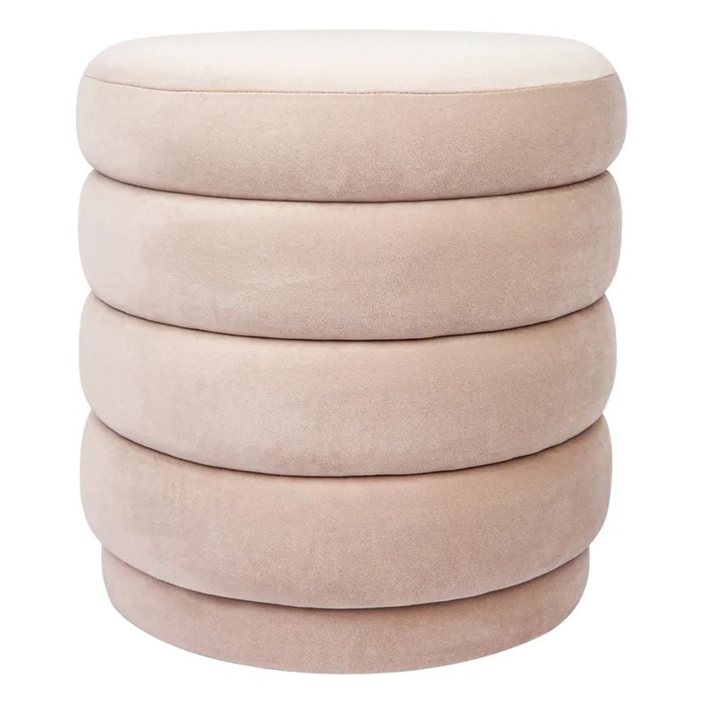 Cafe Lighting & Living Demi Stool (Nude Velvet) by Cafe Lighting & Living - ISBN: 9320294126288