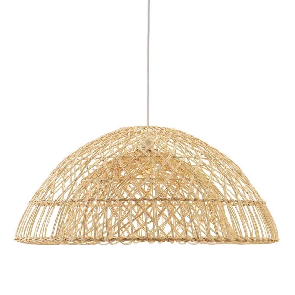 Cafe Lighting & Living Longport Rattan Dome Pendant by Cafe Lighting & Living - ISBN: 9320294127094