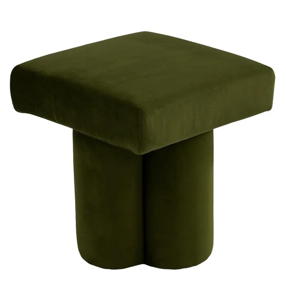 Cafe Lighting & Living Ace Stool (Olive Velvet) by Cafe Lighting & Living - ISBN: 9320294129142