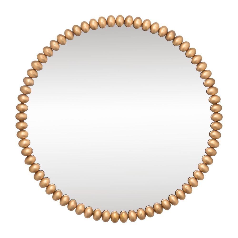 Cafe Lighting & Living Esme Round Wall Mirror (Gold Leaf) by Cafe Lighting & Living - ISBN: 9320294129937