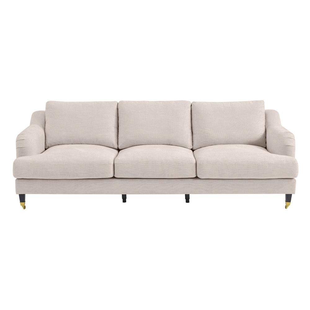 Cafe Lighting & Living Aerin 3 Seater Sofa (Natural Linen) by Cafe Lighting & Living - ISBN: 9320294131909