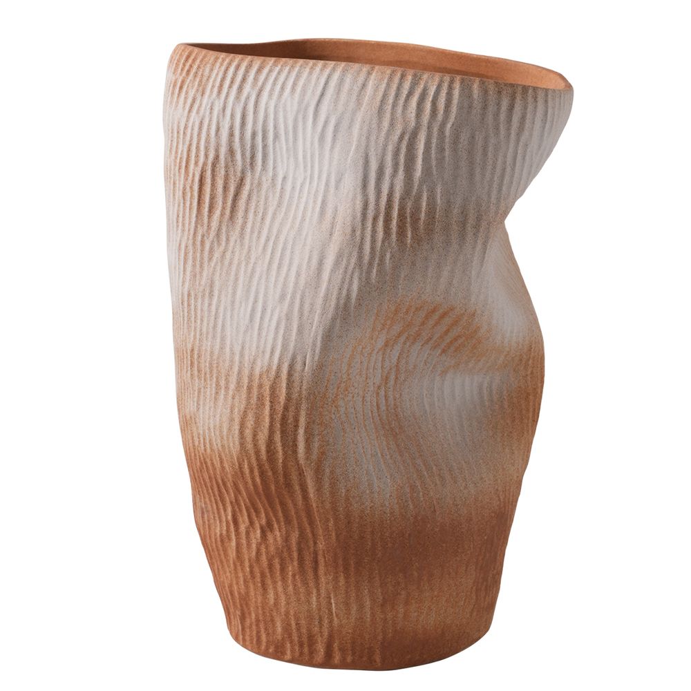 Cafe Lighting & Living Maeve Porcelain Vase (Terracotta) - Large by Cafe Lighting & Living - ISBN: 9320294132746