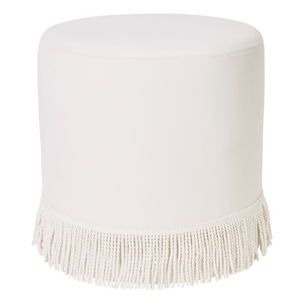 Cafe Lighting & Living Nemi Stool (Ivory Velvet) by Cafe Lighting & Living - ISBN: 9320294135013