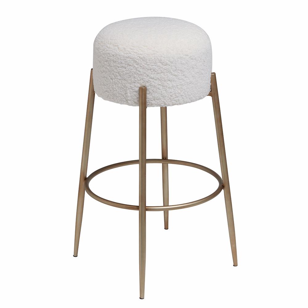 Cafe Lighting & Living Nino Kitchen Stool (White Boucle) by Cafe Lighting & Living - ISBN: 9320294136041