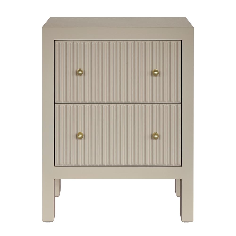 Cafe Lighting & Living Ariana Bedside Table (Beige) - Small by Cafe Lighting & Living - ISBN: 9320294136218
