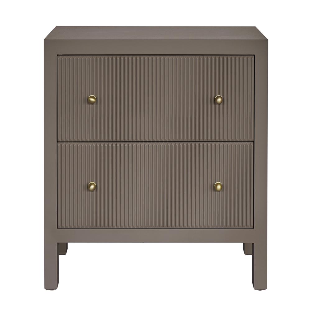 Cafe Lighting & Living Ariana Bedside Table (Taupe) - Large by Cafe Lighting & Living - ISBN: 9320294136232