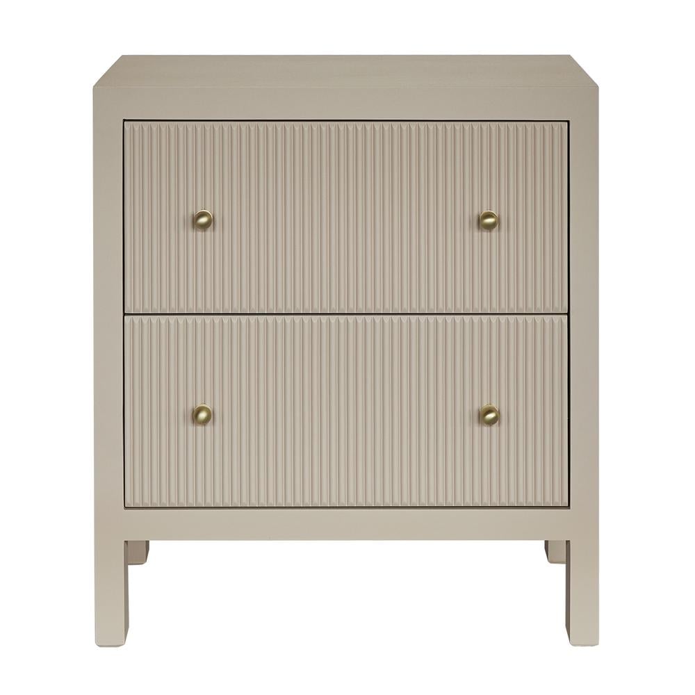 Cafe Lighting & Living Ariana Bedside Table (Beige) - Large by Cafe Lighting & Living - ISBN: 9320294136249