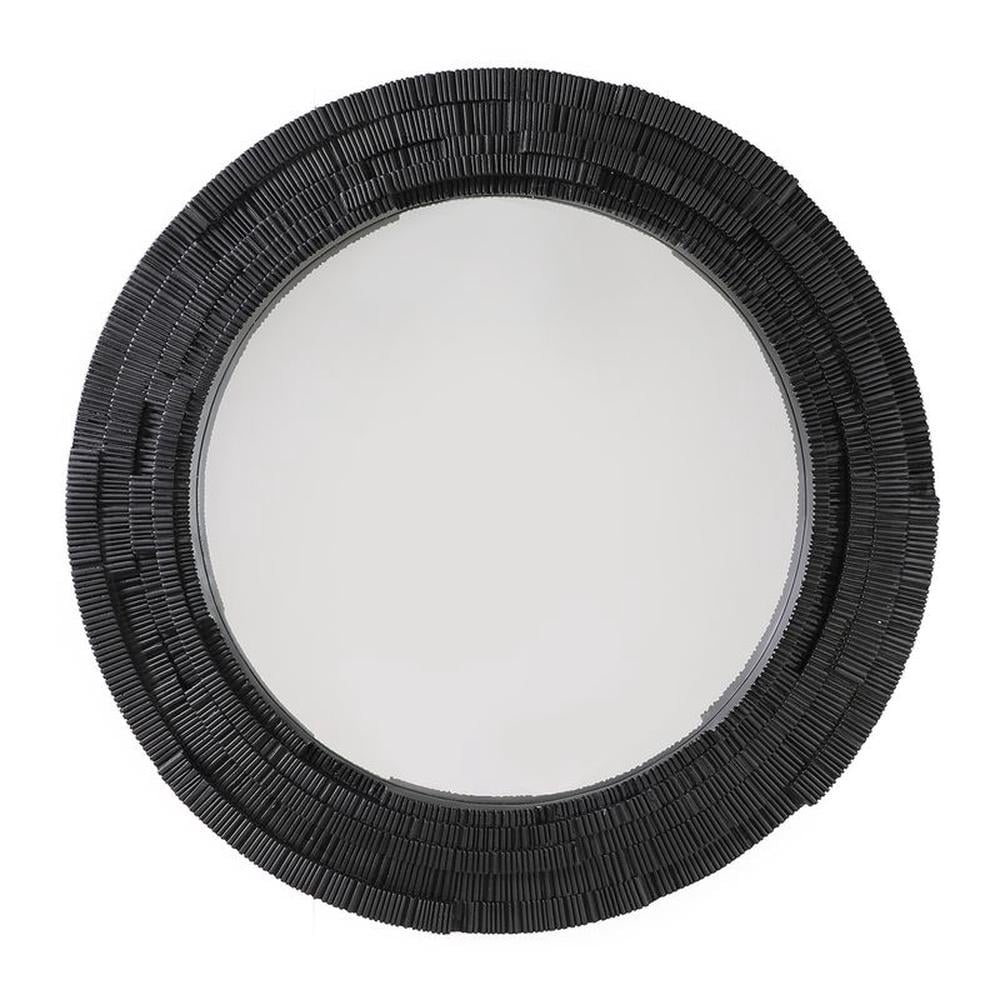 Cafe Lighting & Living Dunbar Wall Mirror, Round (Black) by Cafe Lighting & Living - ISBN: 9320294136751