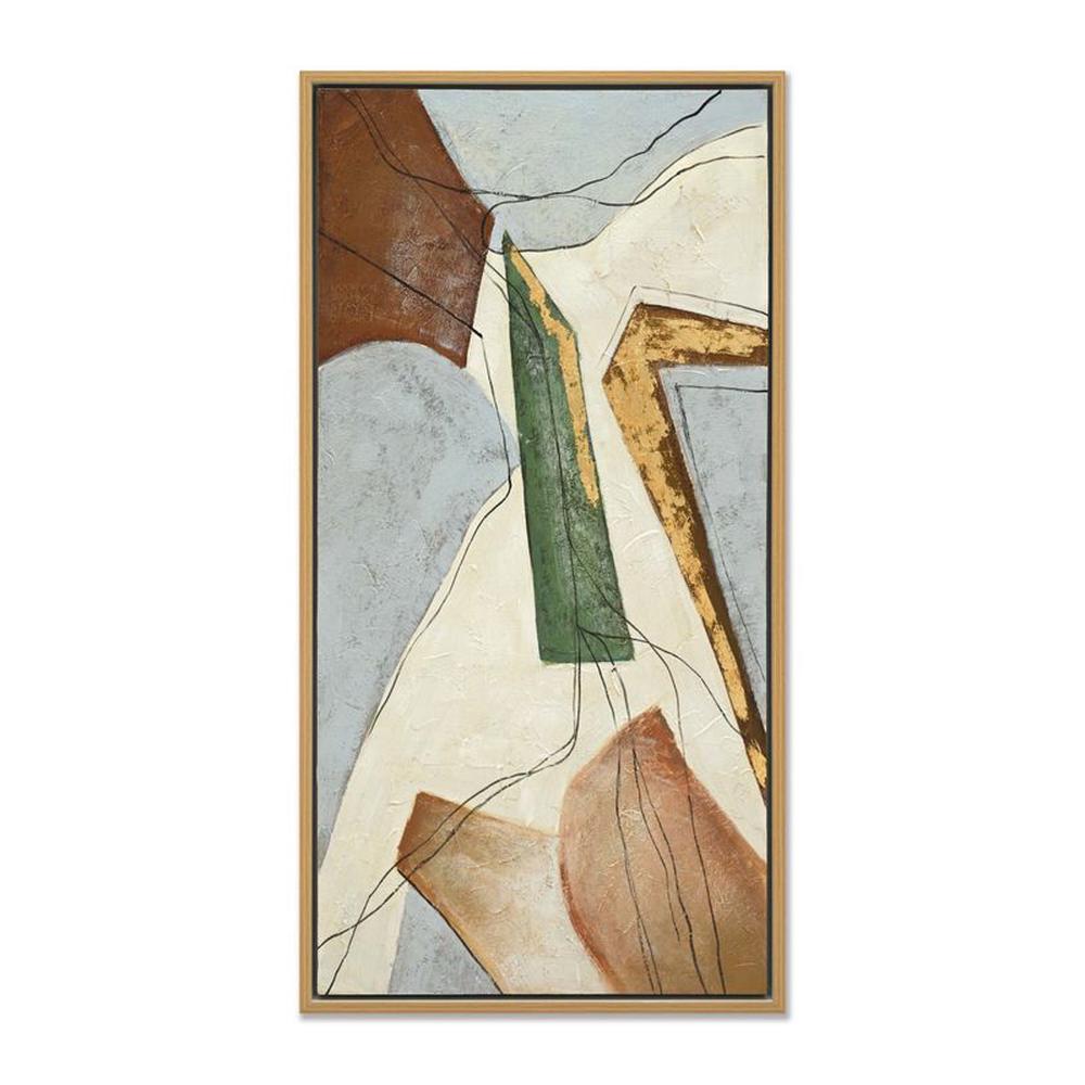 Cafe Lighting & Living Autumn Leaves Series I Canvas Painting (Natural/White) by Cafe Lighting & Living - ISBN: 9320294137925