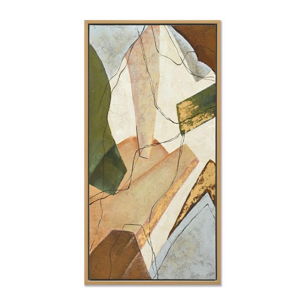 Cafe Lighting & Living Autumn Leaves Series II Canvas Painting (Natural/White) by Cafe Lighting & Living - ISBN: 9320294137932