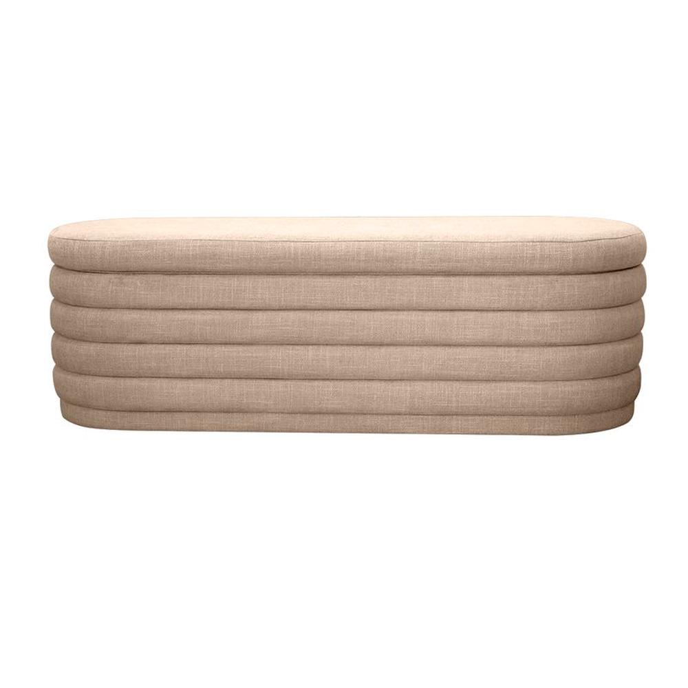 Cafe Lighting & Living Demi Storage Bench Ottoman (Beige) by Cafe Lighting & Living - ISBN: 9320294138069