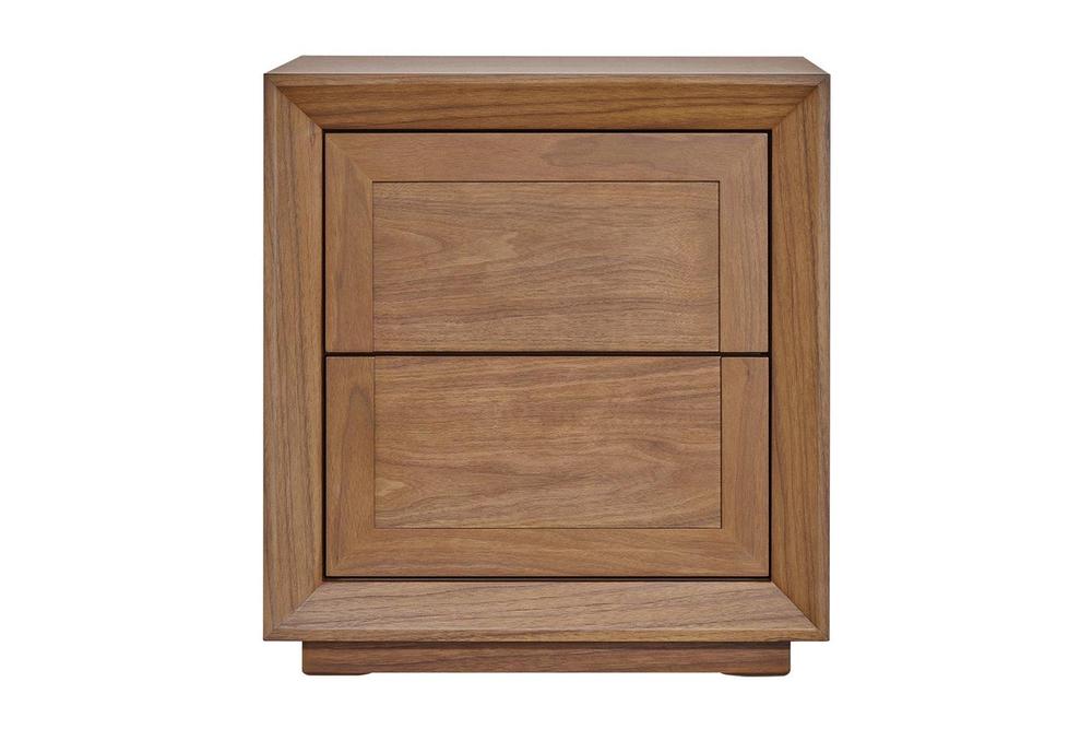 Cafe Lighting & Living Balmain Tall Bedside Table (Walnut) - 60x45x65cm by Cafe Lighting & Living - ISBN: 9320294139523