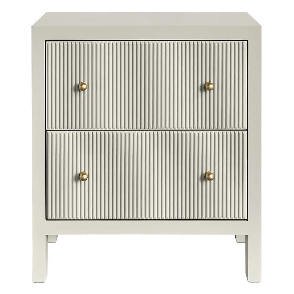 Cafe Lighting & Living Ariana Bedside Table (Grey) - Large by Cafe Lighting & Living - ISBN: 9320294140284