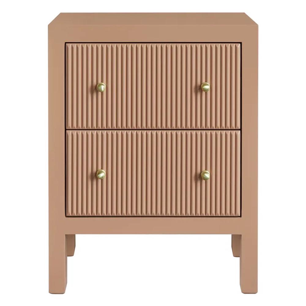 Cafe Lighting & Living Ariana Bedside Table (Mocha Mousse) - Small by Cafe Lighting & Living - ISBN: 9320294140314