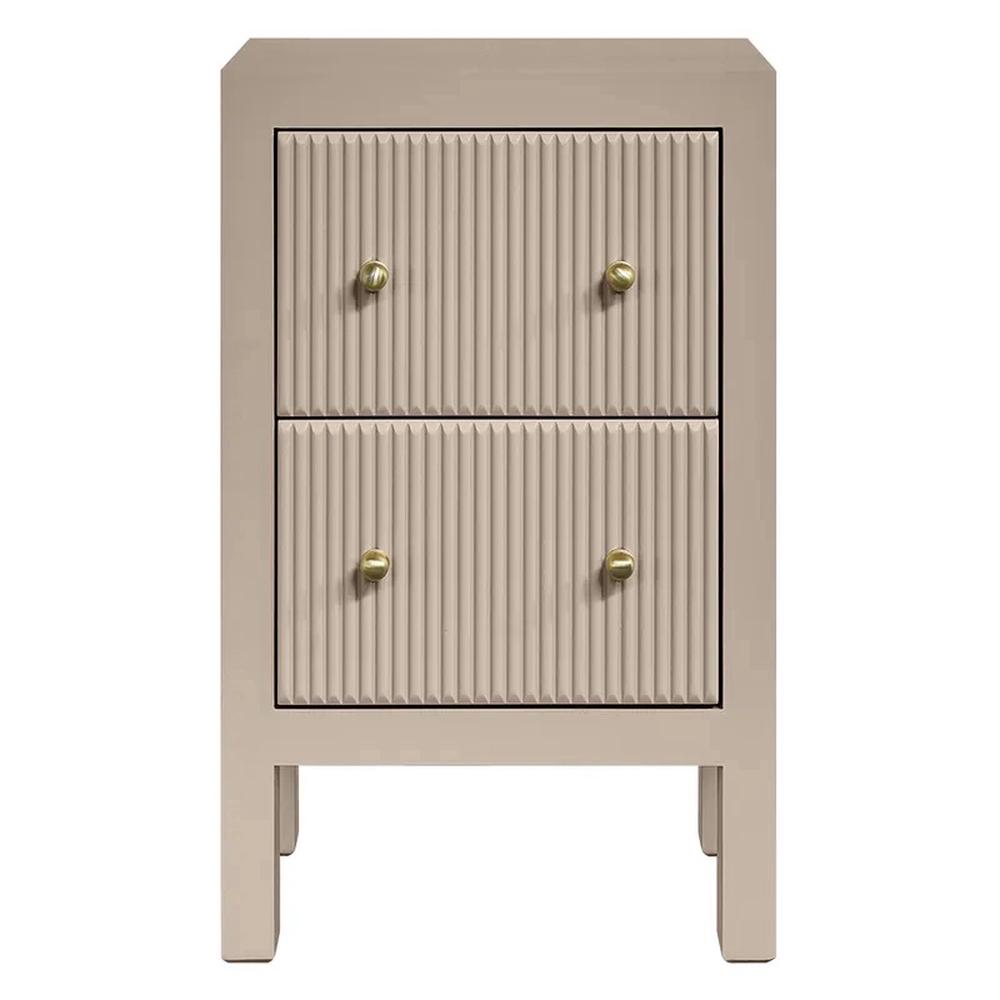 Cafe Lighting & Living Ariana Bedside Table (Beige) - Petite by Cafe Lighting & Living - ISBN: 9320294140321