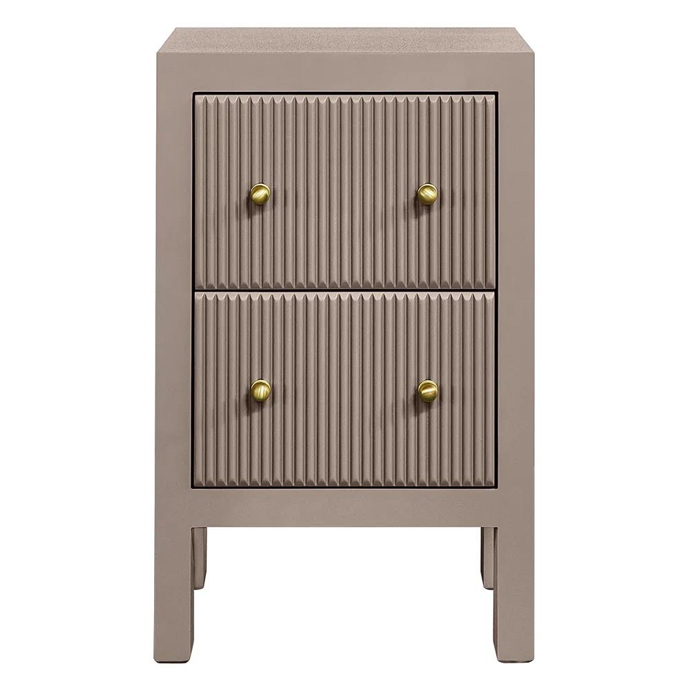 Cafe Lighting & Living Ariana Petite Bedside Table (Taupe) by Cafe Lighting & Living - ISBN: 9320294140352