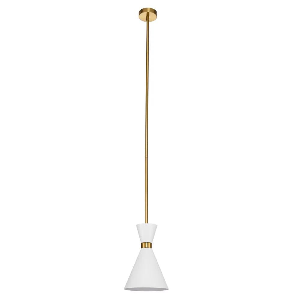 Cafe Lighting & Living Oslo Pendant (White w/ Brass) by Cafe Lighting & Living - ISBN: 9320294140758