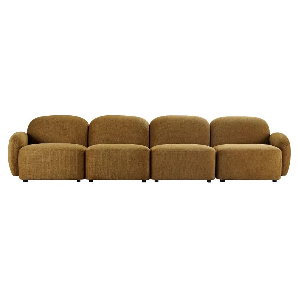 Cafe Lighting & Living Ramona Modular 4-Seater Sofa (Toffee) by Cafe Lighting & Living - ISBN: 9320294141359