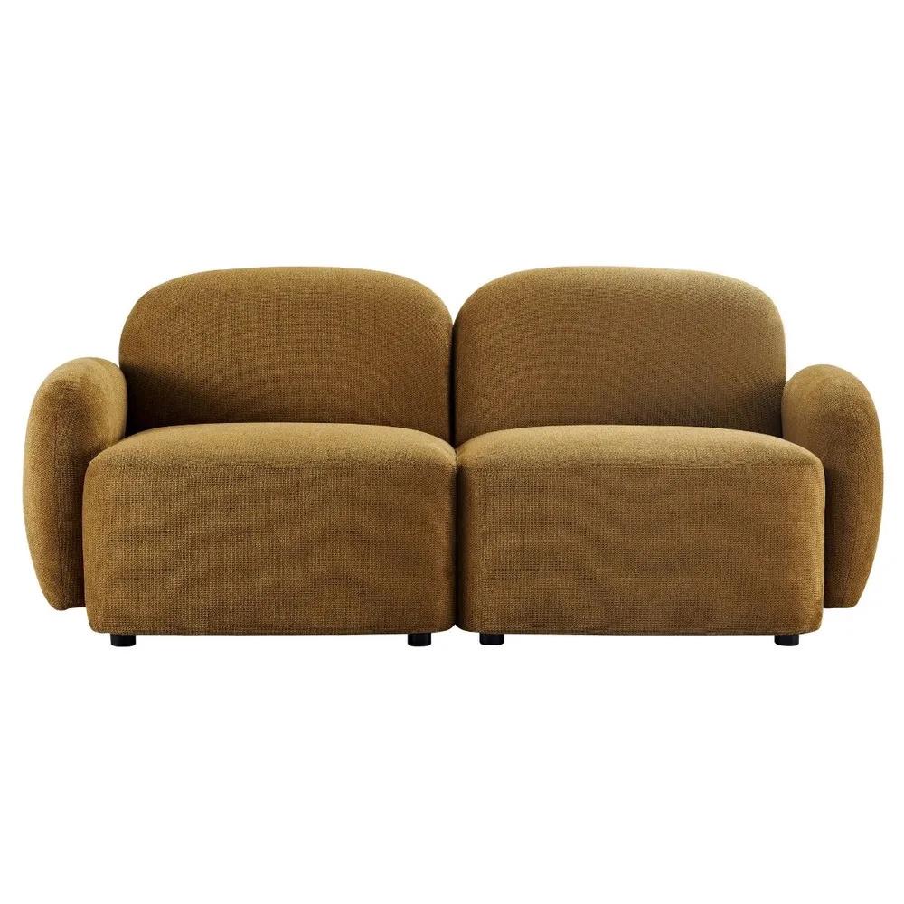 Cafe Lighting & Living Ramona Modular 2-Seater Sofa (Toffee) by Cafe Lighting & Living - ISBN: 9320294141366