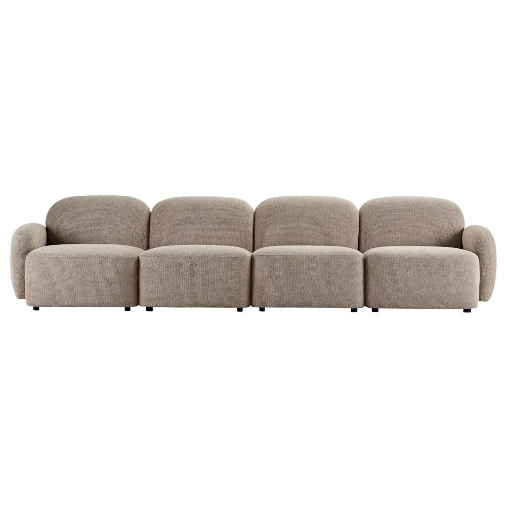Cafe Lighting & Living Ramona Modular 4-Seater Sofa (Taupe) by Cafe Lighting & Living - ISBN: 9320294141410