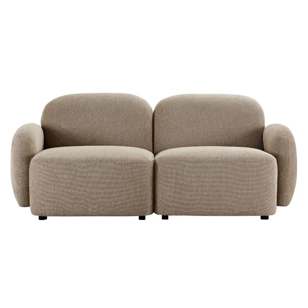 Cafe Lighting & Living Ramona Modular 2-Seater Sofa (Taupe) by Cafe Lighting & Living - ISBN: 9320294141427