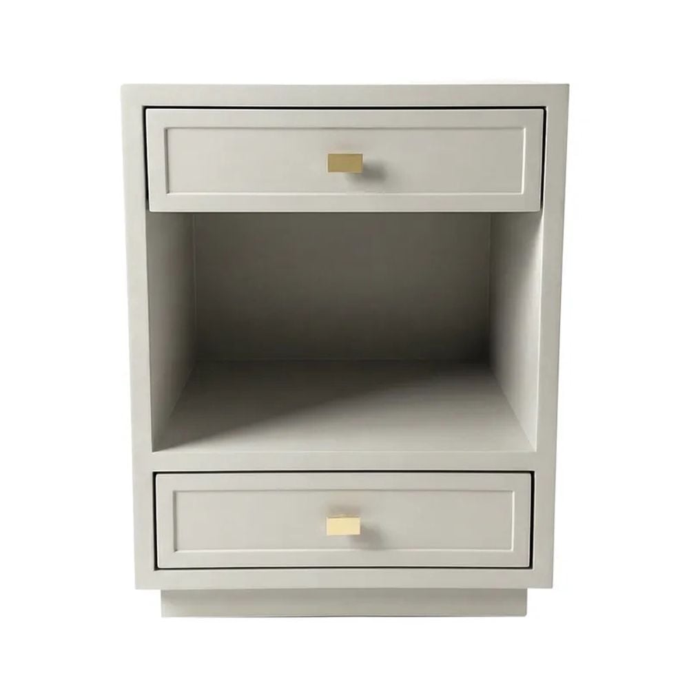 Cafe Lighting & Living Logan Bedside Table (Grey) - Small by Cafe Lighting & Living - ISBN: 9320294141632