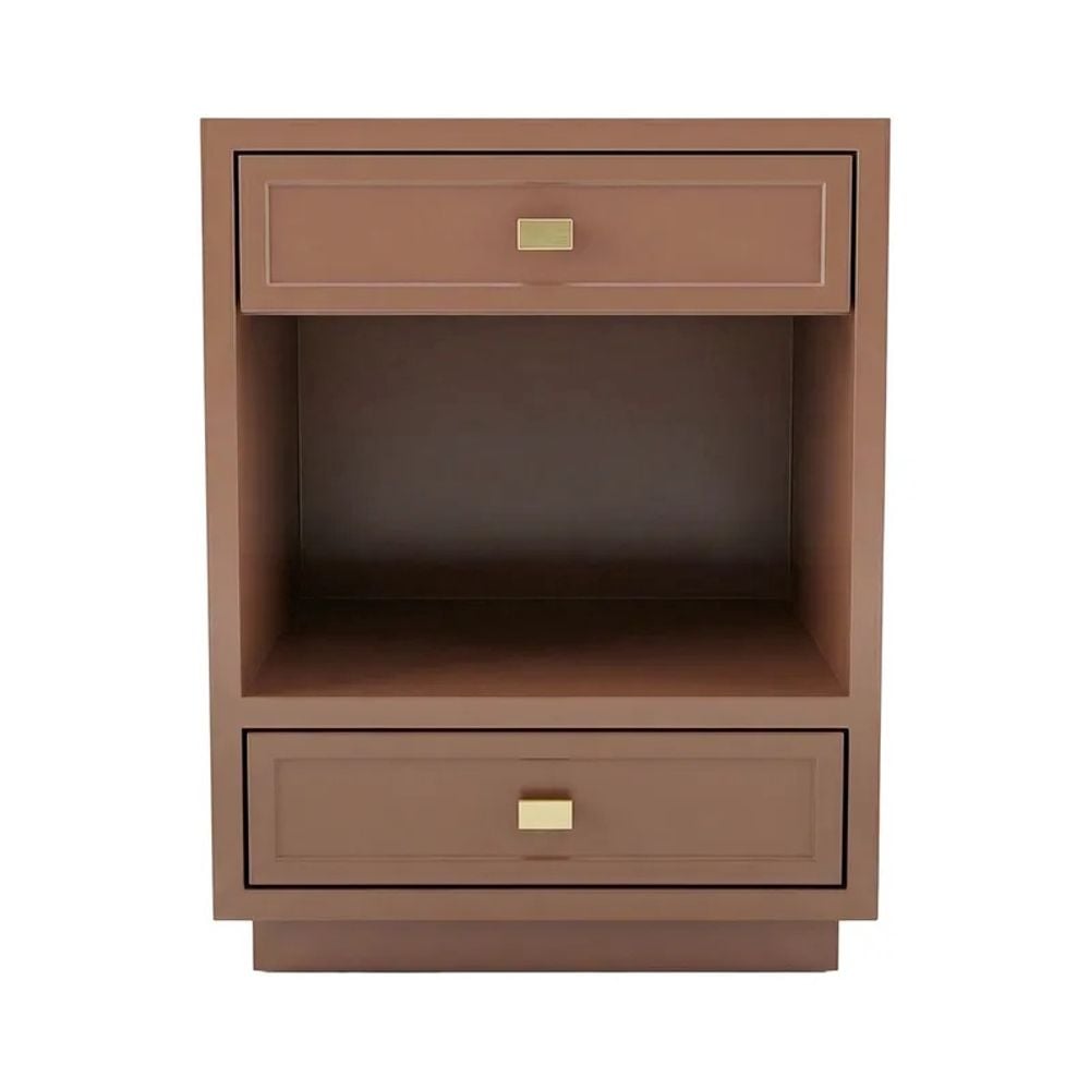 Cafe Lighting & Living Logan Bedside Table (Mocha) - Small by Cafe Lighting & Living - ISBN: 9320294141649