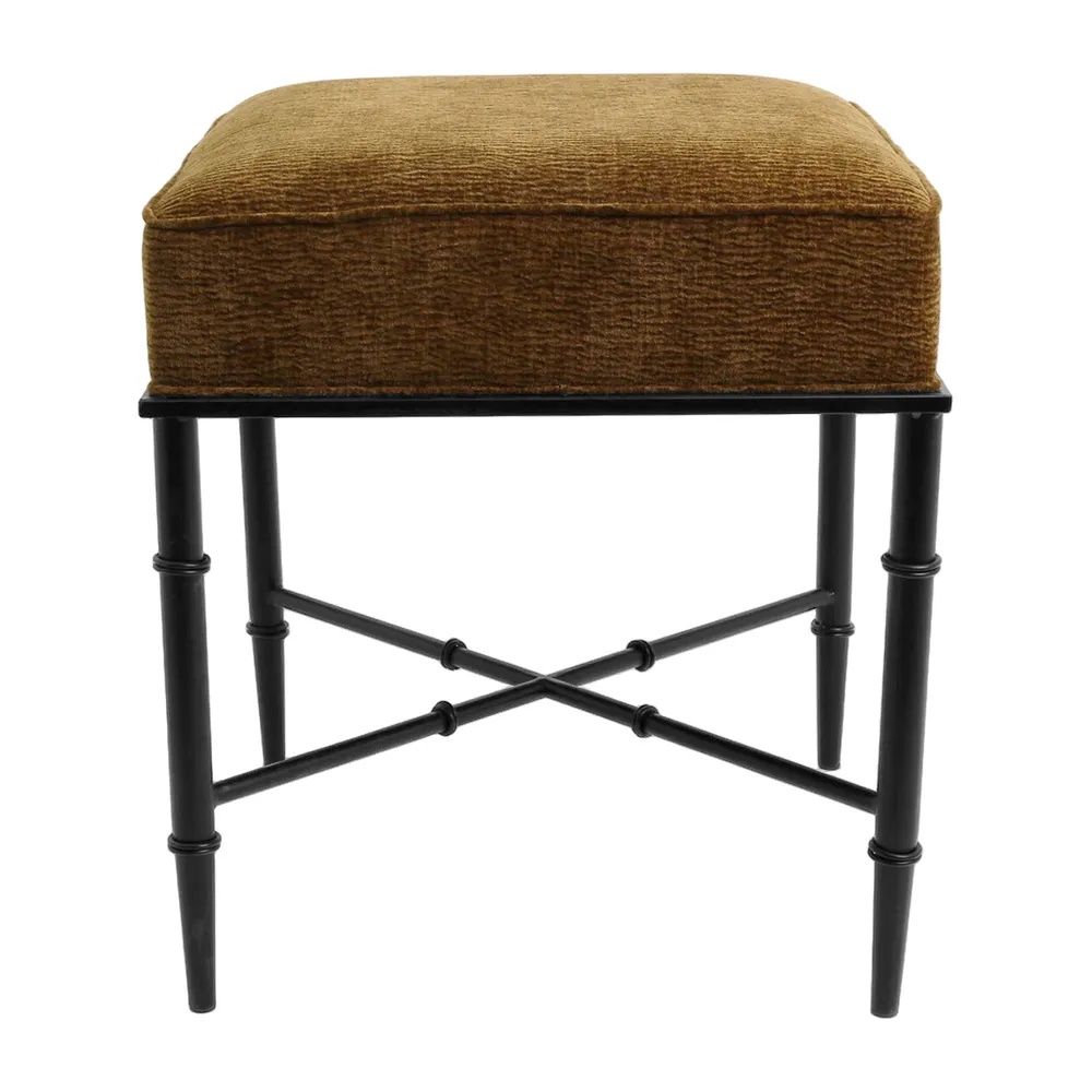 Cafe Lighting & Living Hacienda Black Iron Stool (Butterscotch) by Cafe Lighting & Living - ISBN: 9320294141755