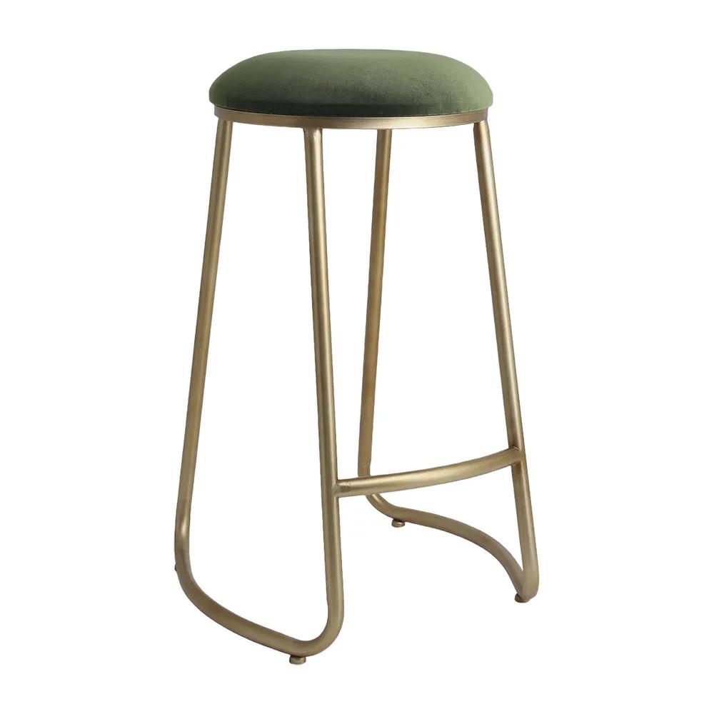 Cafe Lighting & Living Annie Bar Stool (Moss Velvet) by Cafe Lighting & Living - ISBN: 9320294142028